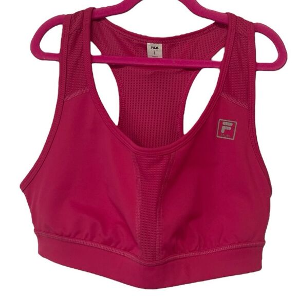 Fila Performance Sports Bra-Size Large - Picture 1 of 6